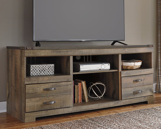 Trinell LG TV Stand w/Fireplace Option - Discount Furniture Connection