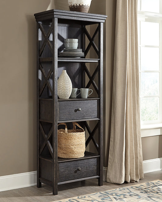 Tyler Creek Display Cabinet - Discount Furniture Connection