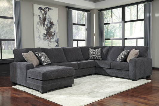 Tracling 3-Piece Sectional with Chaise - Discount Furniture Connection