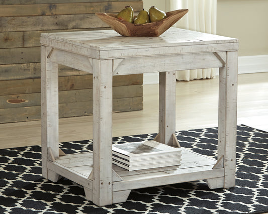 Fregine Rectangular End Table - Discount Furniture Connection