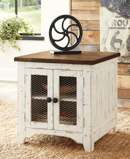 Wystfield Rectangular End Table - Discount Furniture Connection