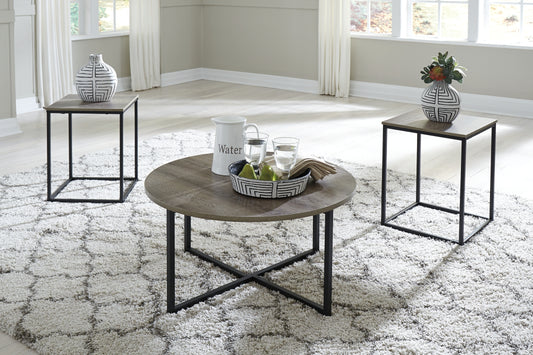 Wadeworth Occasional Table Set (3/CN) - Discount Furniture Connection