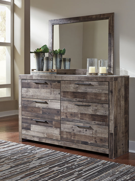 Derekson Dresser and Mirror - Discount Furniture Connection