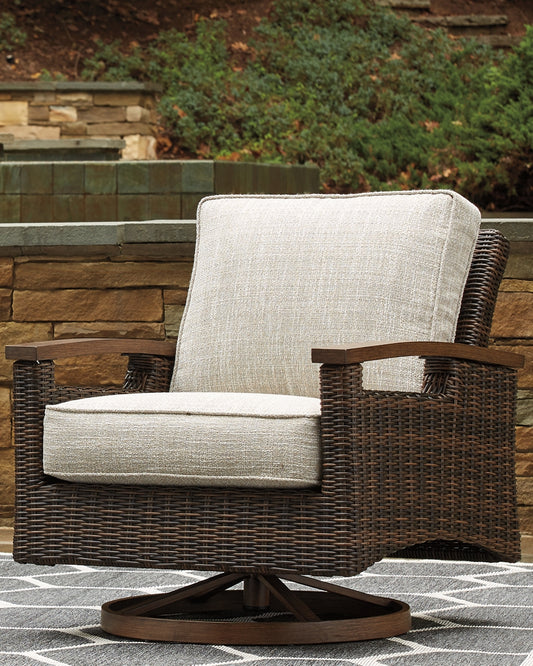 Paradise Trail Swivel Lounge Chair (2/CN) - Discount Furniture Connection