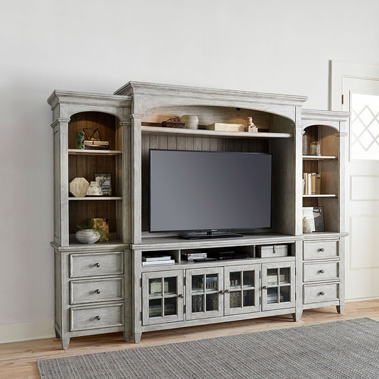 Entertainment Center with Piers