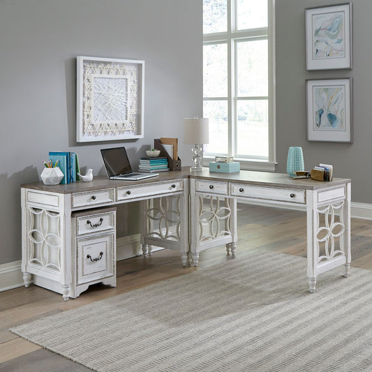 Magnolia Manor - Opt L Shaped Desk Set