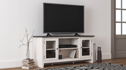 Dorrinson LG TV Stand w/Fireplace Option - Discount Furniture Connection