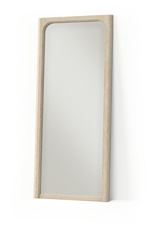 Solano 80-inch Full Length Floor Mirror Weathered Mango