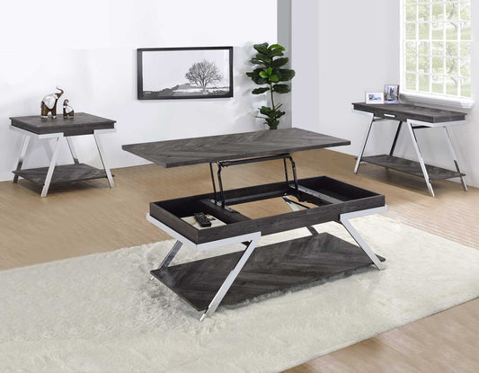 Roma
Lift-Top Cocktail Table
End Table
Sofa Table