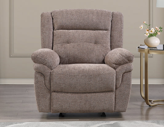 Sydney Glider Recliner, Manual, Brown
