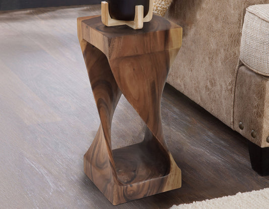 Solana Solid Wood Accent Table - Discount Furniture Connection