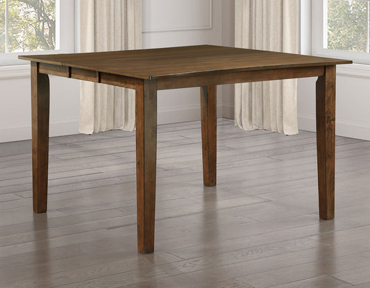 Joplin 42-54″ Counter Table with 12″ Leaf, Walnut Finish