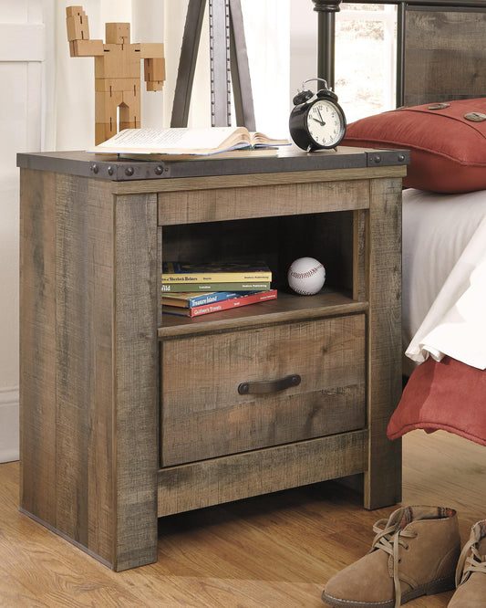 Trinell One Drawer Night Stand - Discount Furniture Connection