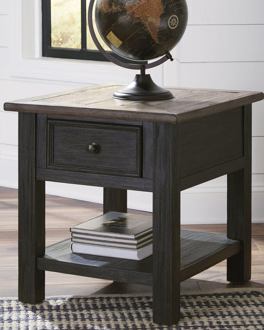 Tyler Creek Rectangular End Table - Discount Furniture Connection