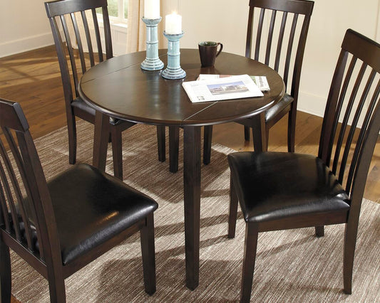 Hammis Round DRM Drop Leaf Table - Discount Furniture Connection
