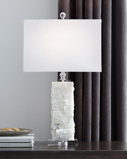 Malise Alabaster Table Lamp (1/CN) - Discount Furniture Connection