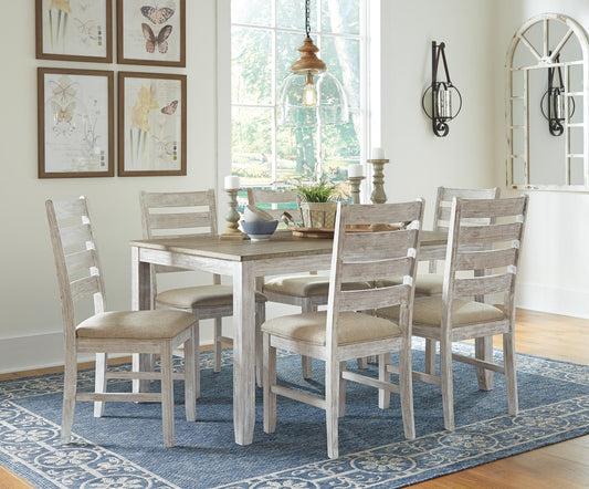 Skempton Dining Room Table Set (7/CN) - Discount Furniture Connection