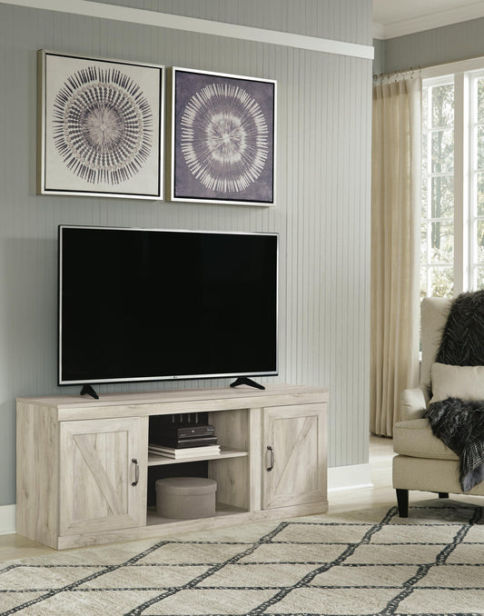 Bellaby LG TV Stand w/Fireplace Option - Discount Furniture Connection