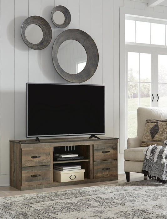 Trinell LG TV Stand w/Fireplace Option - Discount Furniture Connection