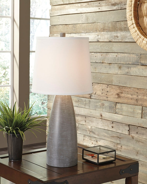 Shavontae Poly Table Lamp (2/CN) - Discount Furniture Connection