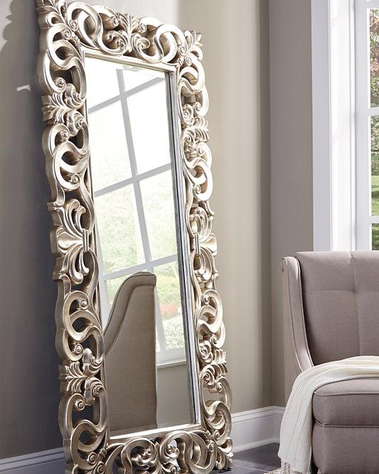 Lucia Floor Mirror - Discount Furniture Connection