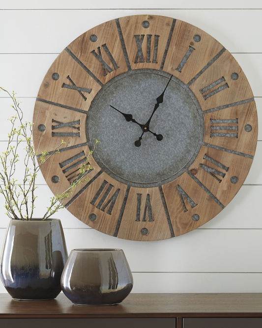 Payson Wall Clock - Discount Furniture Connection