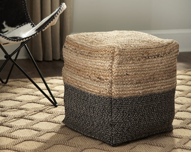 Sweed Valley Pouf - Discount Furniture Connection