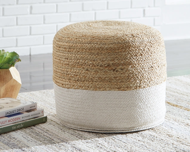 Sweed Valley Pouf - Discount Furniture Connection