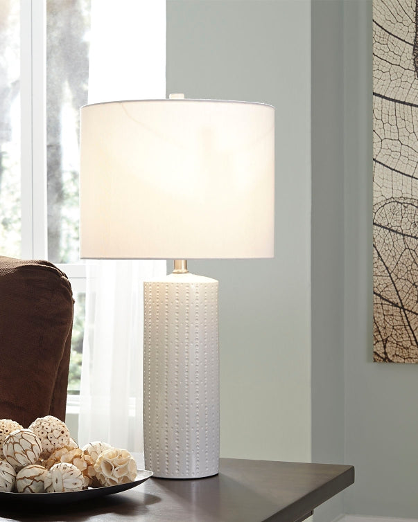Steuben Ceramic Table Lamp (2/CN) - Discount Furniture Connection