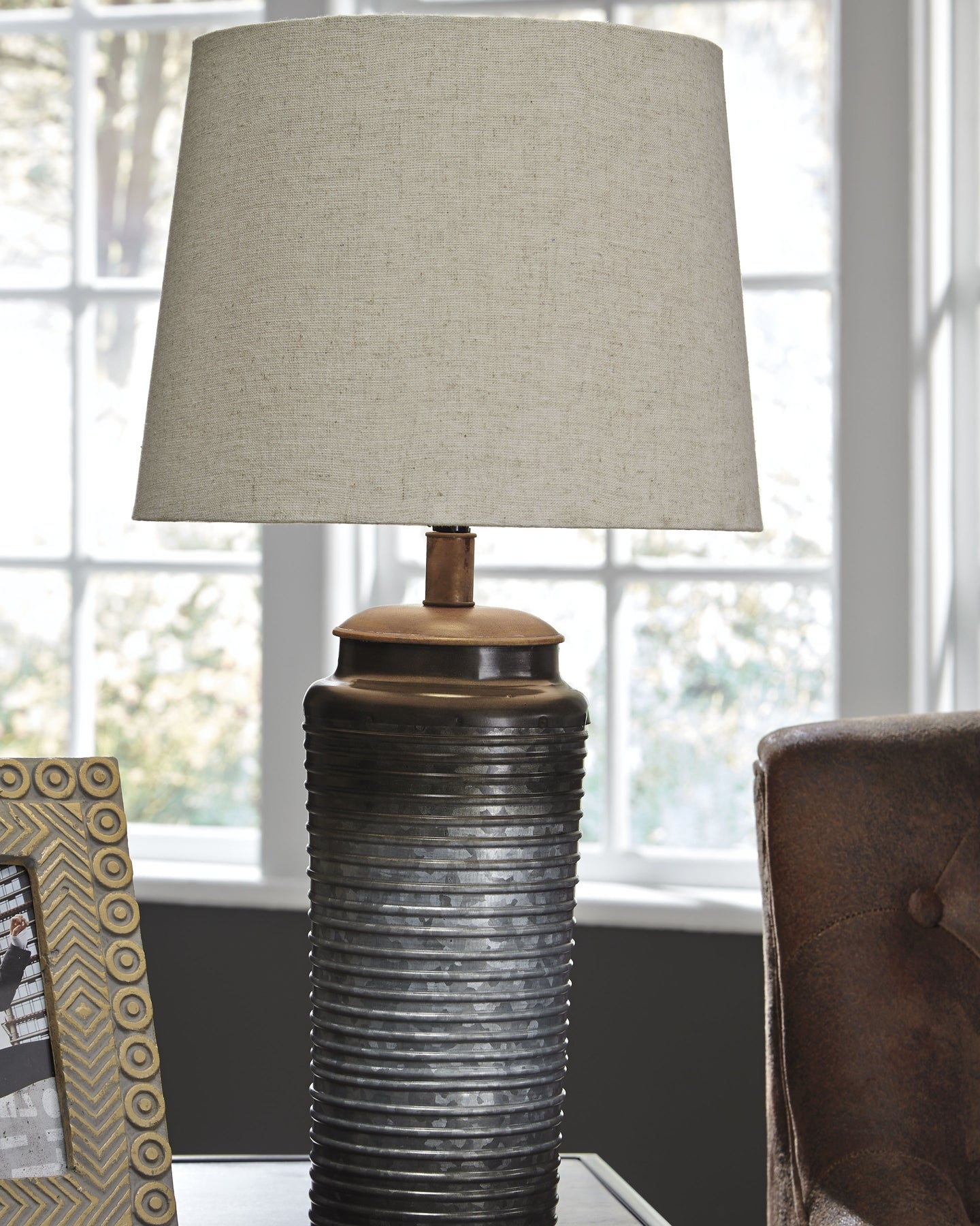 Norbert Metal Table Lamp (2/CN) - Discount Furniture Connection