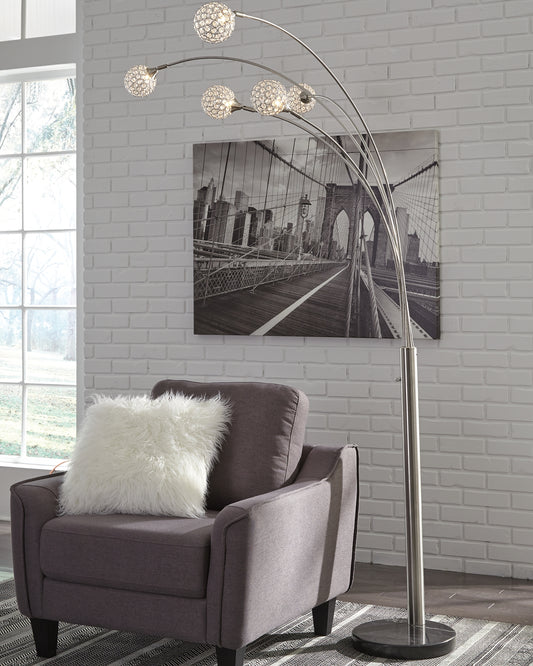 Winter Metal Arc Lamp (1/CN) - Discount Furniture Connection
