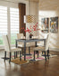 Kimonte Rectangular Dining Room Table - Discount Furniture Connection