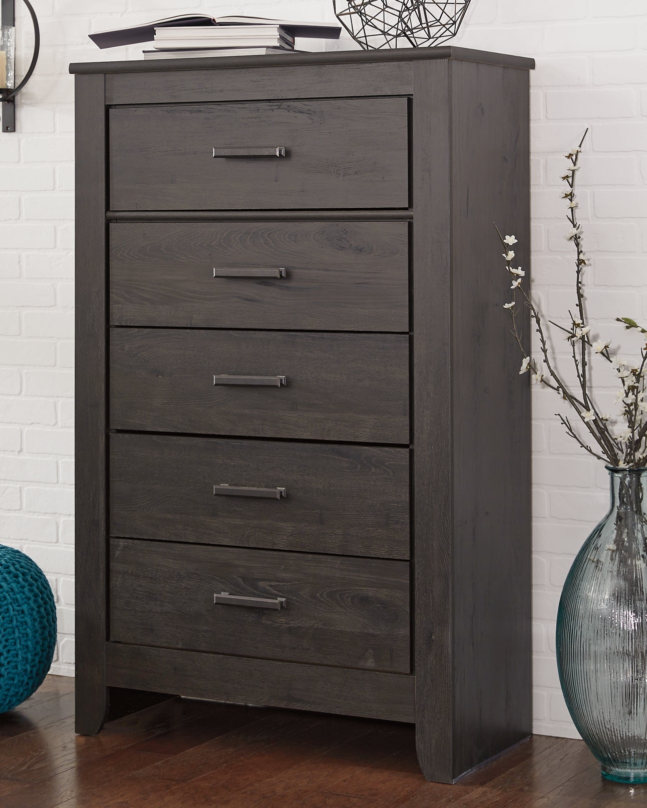 Brinxton Five Drawer Chest - Discount Furniture Connection