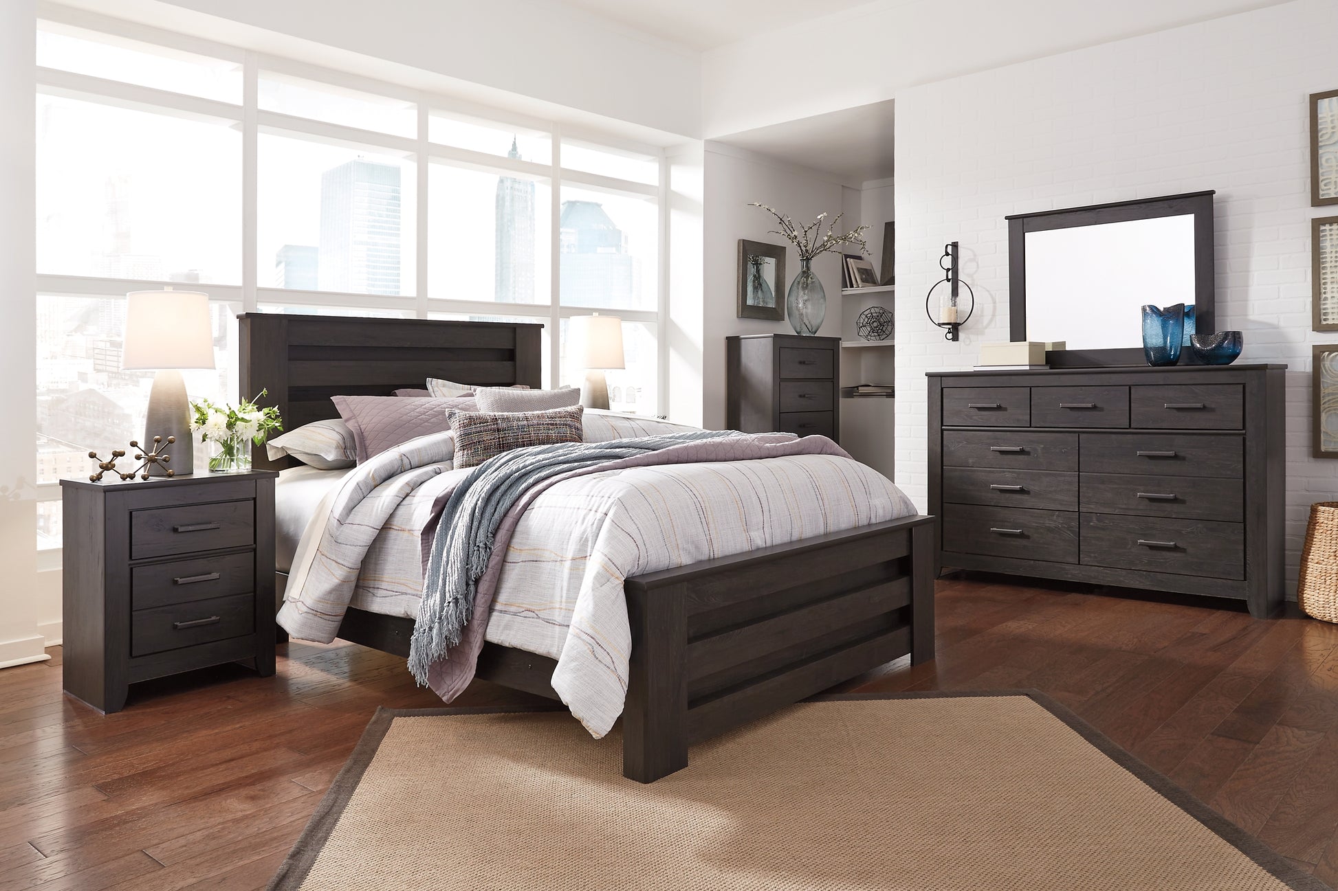 Brinxton Five Drawer Chest - Discount Furniture Connection