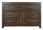 Juararo Six Drawer Dresser - Discount Furniture Connection