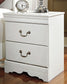 Anarasia Two Drawer Night Stand - Discount Furniture Connection