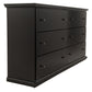 Maribel Six Drawer Dresser - Discount Furniture Connection