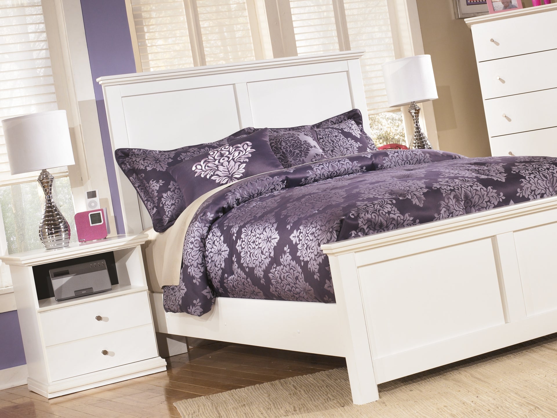 Bostwick Shoals One Drawer Night Stand - Discount Furniture Connection