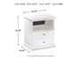 Bostwick Shoals One Drawer Night Stand - Discount Furniture Connection