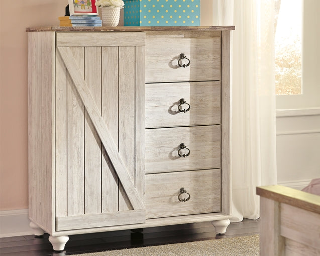 Willowton Dressing Chest - Discount Furniture Connection