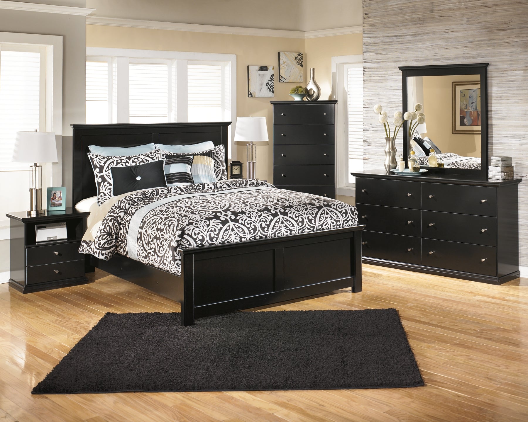 Maribel One Drawer Night Stand - Discount Furniture Connection