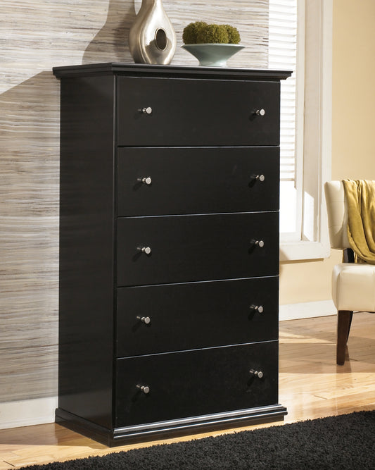 Maribel Five Drawer Chest - Discount Furniture Connection