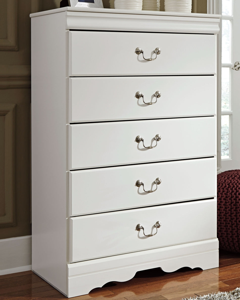 Anarasia Five Drawer Chest - Discount Furniture Connection