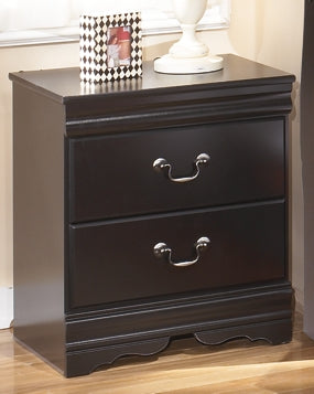 Huey Vineyard Two Drawer Night Stand - Discount Furniture Connection