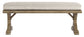Beachcroft Bench with Cushion - Discount Furniture Connection