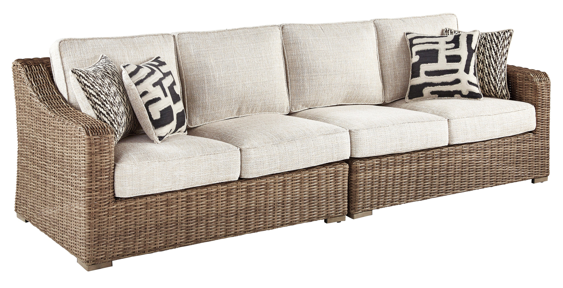 Beachcroft RAF/LAF Loveseat w/CUSH (2/CN) - Discount Furniture Connection