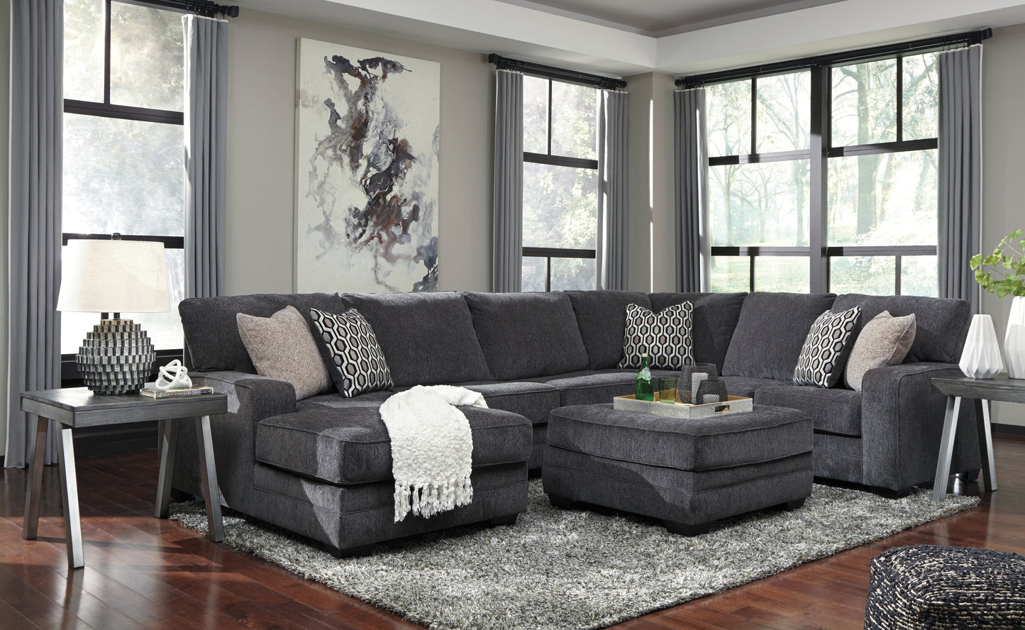 Tracling 3-Piece Sectional with Chaise - Discount Furniture Connection