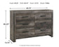 Wynnlow Six Drawer Dresser - Discount Furniture Connection
