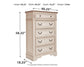 Realyn Five Drawer Chest - Discount Furniture Connection