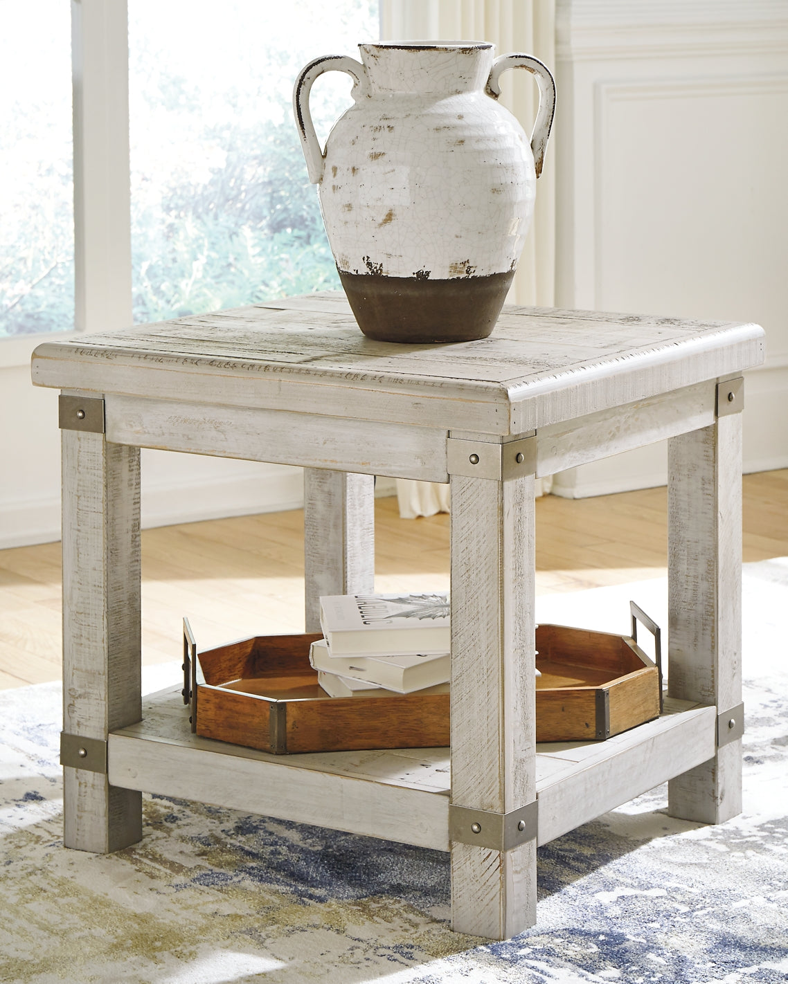 Carynhurst Rectangular End Table - Discount Furniture Connection